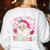 Santa Favorite Teacher Shirt Teacher Christmas Women's Sweatshirt Back Print White Santa Favorite Teacher Shirt Teacher Christmas Women's Sweatshirt Back Print White