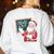 Santa Teacher 67 Math Christmas Xmas Holiday Number 67 Women's Sweatshirt Back Print White Santa Teacher 67 Math Christmas Xmas Holiday Number 67 Women's Sweatshirt Back Print White