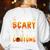 This Is My Scary Math Teacher Costume Halloween Women's Sweatshirt Back Print White This Is My Scary Math Teacher Costume Halloween Women's Sweatshirt Back Print White