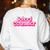 School Counselor Back To School Teacher Life Women's Sweatshirt Back Print White School Counselor Back To School Teacher Life Women's Sweatshirt Back Print White