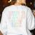 School Field Day Happy Field Day Tee Teacher Life Summer Women's Sweatshirt Back Print White School Field Day Happy Field Day Tee Teacher Life Summer Women's Sweatshirt Back Print White