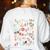 Science Teacher Alphabet Science Is All Around Us Teacher Women's Sweatshirt Back Print White