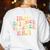 In My Science Teacher Era Retro Back To School STEM Teacher For Men Women Women's Sweatshirt Back Print White