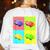 Scooter Physical Education PE Gym Teacher Women's Sweatshirt Back Print White Scooter Physical Education PE Gym Teacher Women's Sweatshirt Back Print White