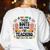 These Boots Are Made Teaching Western Cowboy Teacher Women's Sweatshirt Back Print White