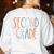 Second Grade Squad 2nd Grade Teacher Women Back To School Women's Sweatshirt Back Print White Second Grade Squad 2nd Grade Teacher Women Back To School Women's Sweatshirt Back Print White