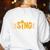 Singer Musician Music Musical Teacher Singing Women's Sweatshirt Back Print White