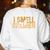 I SMELL CHILDREN Halloween Teacher Classroom I Teach Women's Sweatshirt Back Print White I SMELL CHILDREN Halloween Teacher Classroom I Teach Women's Sweatshirt Back Print White