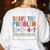 Solve The Problem 67 Six Seven Math Teacher School Women's Sweatshirt Back Print White Solve The Problem 67 Six Seven Math Teacher School Women's Sweatshirt Back Print White