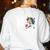 Special Ed Teacher Dabbing Unicorn Teacher Women Women's Sweatshirt Back Print White Special Ed Teacher Dabbing Unicorn Teacher Women Women's Sweatshirt Back Print White