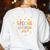 Special Education Squad Dream Team SPED Teacher Appreciation Women's Sweatshirt Back Print White Special Education Squad Dream Team SPED Teacher Appreciation Women's Sweatshirt Back Print White