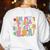 Special Education Teacher Era Inspirational SPED ABA Autism Women's Sweatshirt Back Print White