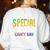 Special Teacher Daycare School Childcare Infant Teacher Women's Sweatshirt Back Print White Special Teacher Daycare School Childcare Infant Teacher Women's Sweatshirt Back Print White