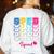 SPED Squad Proud Special Education Para Teacher Colorful Women's Sweatshirt Back Print White SPED Squad Proud Special Education Para Teacher Colorful Women's Sweatshirt Back Print White