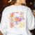SPED Teacher Halloween Spooky Special Education Team Men Women Kids Women's Sweatshirt Back Print White SPED Teacher Halloween Spooky Special Education Team Men Women Kids Women's Sweatshirt Back Print White