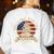 Spilling The Tea Since 1773 Vintage Us History Teacher Women's Sweatshirt Back Print White
