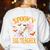 Spooky ESL Teacher Ghost Halloween School Women Women's Sweatshirt Back Print White Spooky ESL Teacher Ghost Halloween School Women Women's Sweatshirt Back Print White