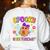 Spooky ESOL Teacher Halloween ESOL Teaching Coquette Women's Sweatshirt Back Print White Spooky ESOL Teacher Halloween ESOL Teaching Coquette Women's Sweatshirt Back Print White