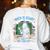 Spooky Halloween Math Teacher Women's Sweatshirt Back Print White