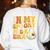 In My Spooky PRE-K Teacher Era Halloween Costume Tee Women's Sweatshirt Back Print White In My Spooky PRE-K Teacher Era Halloween Costume Tee Women's Sweatshirt Back Print White