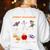 Spooky Syllables Halloween Teacher Student Education Women's Sweatshirt Back Print White Spooky Syllables Halloween Teacher Student Education Women's Sweatshirt Back Print White