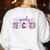 Spooky Teacher Halloween Costume Women Spooky Teacher Women's Sweatshirt Back Print White Spooky Teacher Halloween Costume Women Spooky Teacher Women's Sweatshirt Back Print White