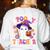 Spooky Teacher Halloween Cute Halloween Teacher Ghost Women's Sweatshirt Back Print White Spooky Teacher Halloween Cute Halloween Teacher Ghost Women's Sweatshirt Back Print White