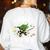 Star Wars Yoda Best Teacher Icons Women's Sweatshirt Back Print White