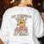 My Students Have A Pizza-My-Heart Valentines Day Teacher Women's Sweatshirt Back Print White