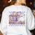 My Students Are Spooktacular Teacher Halloween Vibes Women's Sweatshirt Back Print White