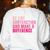 Be Like Subtraction And Make A Difference Math Teacher Women's Sweatshirt Back Print White Be Like Subtraction And Make A Difference Math Teacher Women's Sweatshirt Back Print White