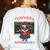 Super Hero Teacher Superheroes In Disguise Women's Sweatshirt Back Print White Super Hero Teacher Superheroes In Disguise Women's Sweatshirt Back Print White