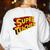Super Teacher SuperTeacher Women's Sweatshirt Back Print White Super Teacher SuperTeacher Women's Sweatshirt Back Print White