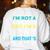 Superhero & Special Education Teacher Men Women Women's Sweatshirt Back Print White