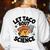 Lets Tacos Bout Science Scientist Teacher Women's Sweatshirt Back Print White