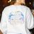I Teach The Cutest Little Dolphins Cute Animal Teacher Women's Sweatshirt Back Print White I Teach The Cutest Little Dolphins Cute Animal Teacher Women's Sweatshirt Back Print White