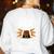 I Teach The Cutest Pre-K Pilgrims Thanksgiving Teacher Item Women's Sweatshirt Back Print White