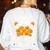 I Teach The Cutest Pumpkins In The Patch Halloween Teacher Women's Sweatshirt Back Print White
