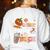 I Teach The Cutest Pumpkins In The Patch Halloween Teacher Women's Sweatshirt Back Print White I Teach The Cutest Pumpkins In The Patch Halloween Teacher Women's Sweatshirt Back Print White