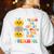 I Teach The Cutest Pumpkins Preschool Teacher Halloween Women's Sweatshirt Back Print White I Teach The Cutest Pumpkins Preschool Teacher Halloween Women's Sweatshirt Back Print White