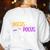 I Teach Hocus Pocus Some Call It Math Teacher Women's Sweatshirt Back Print White I Teach Hocus Pocus Some Call It Math Teacher Women's Sweatshirt Back Print White