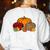 Teach Love Inspire Autumn Fall Plaid Leopard Pumpkin Teacher For Men Women Kids Women's Sweatshirt Back Print White