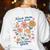 Teach Them Love Them Watch Them Grow Retro Teacher Floral Women's Sweatshirt Back Print White Teach Them Love Them Watch Them Grow Retro Teacher Floral Women's Sweatshirt Back Print White