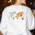 Teach Peace Teacher Teacher Women's Sweatshirt Back Print White Teach Peace Teacher Teacher Women's Sweatshirt Back Print White