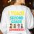 I Teach Second Grade Superheroes Teacher Superhero Women's Sweatshirt Back Print White I Teach Second Grade Superheroes Teacher Superhero Women's Sweatshirt Back Print White