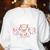 I Teach The Smartest Axolotls Cute Teacher Axolotl Women's Sweatshirt Back Print White