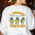 I Teach The Smartest Turtles Thanksgiving Proud Teacher Job Women's Sweatshirt Back Print White I Teach The Smartest Turtles Thanksgiving Proud Teacher Job Women's Sweatshirt Back Print White