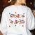 Teach Teacher Dia De Los Muertos Day Of The Dead Sugar Skull Women's Sweatshirt Back Print White Teach Teacher Dia De Los Muertos Day Of The Dead Sugar Skull Women's Sweatshirt Back Print White