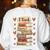 I Teach History Month Black Teacher Melanin Women's Sweatshirt Back Print White