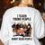 I Teach Young People About Dead-People History Teachers Women's Sweatshirt Back Print White I Teach Young People About Dead-People History Teachers Women's Sweatshirt Back Print White